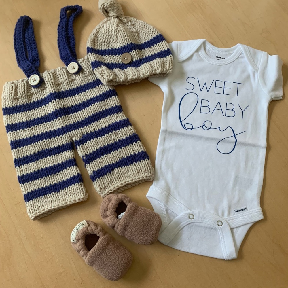 Baby Boy Photo Prop Outfit